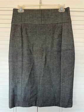 Express Classic Gray Pencil Skirt